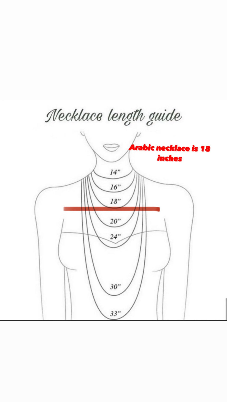 Arabic necklace