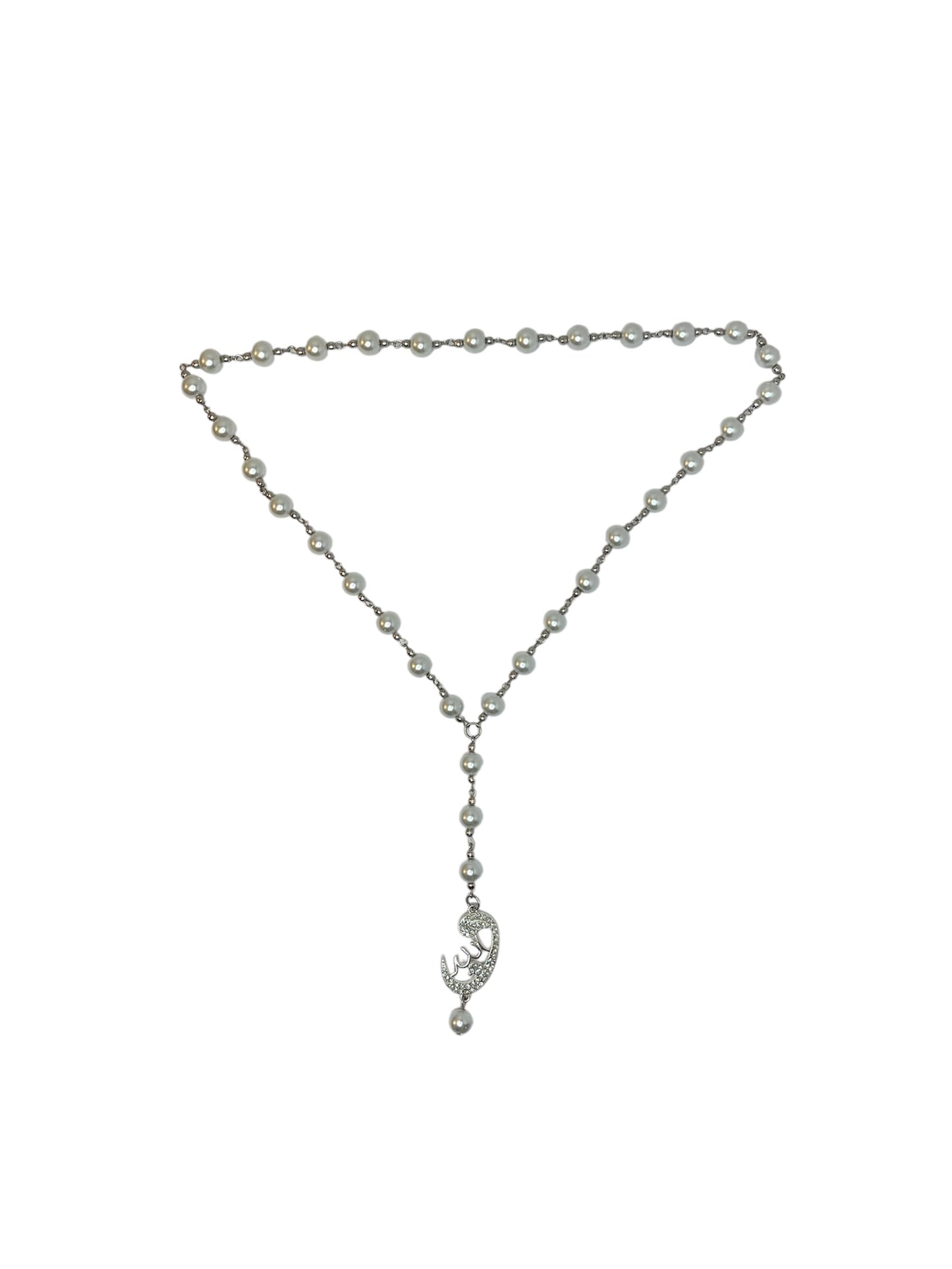 Arabic pearl necklace