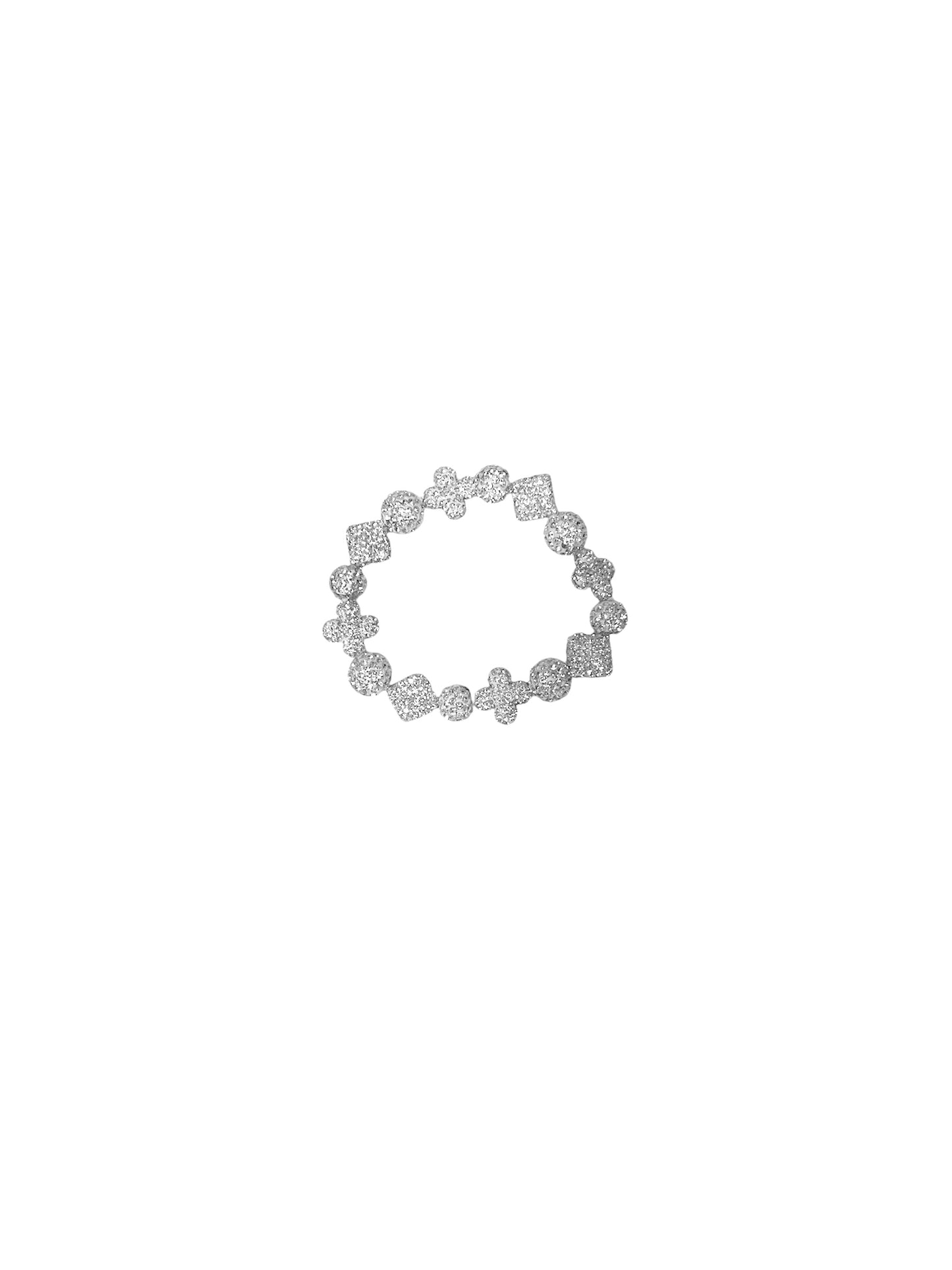 White crystal bracelet